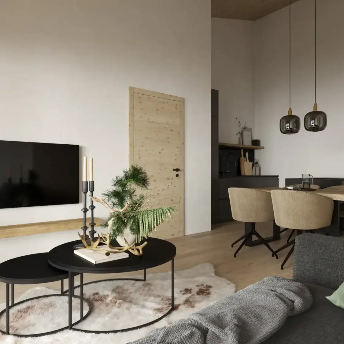 Leisure-Support-Bergresort-Tiroler-Hohe-Buchenstein-int-type-A-woonkamer-AD92