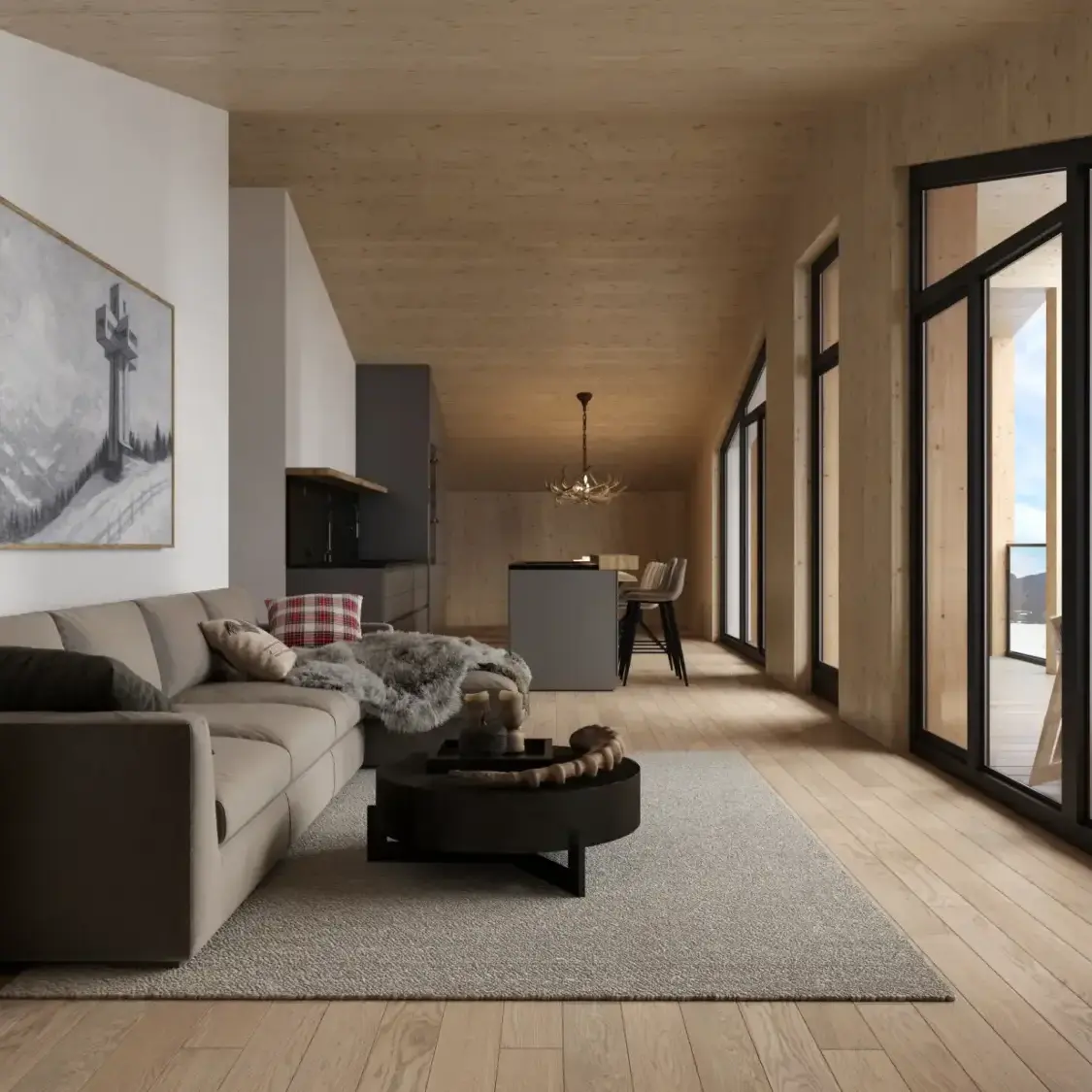 Leisure-Support-Bergresort-Tiroler-Hohe-Buchenstein-int2-type-C-woonkamer-AG20